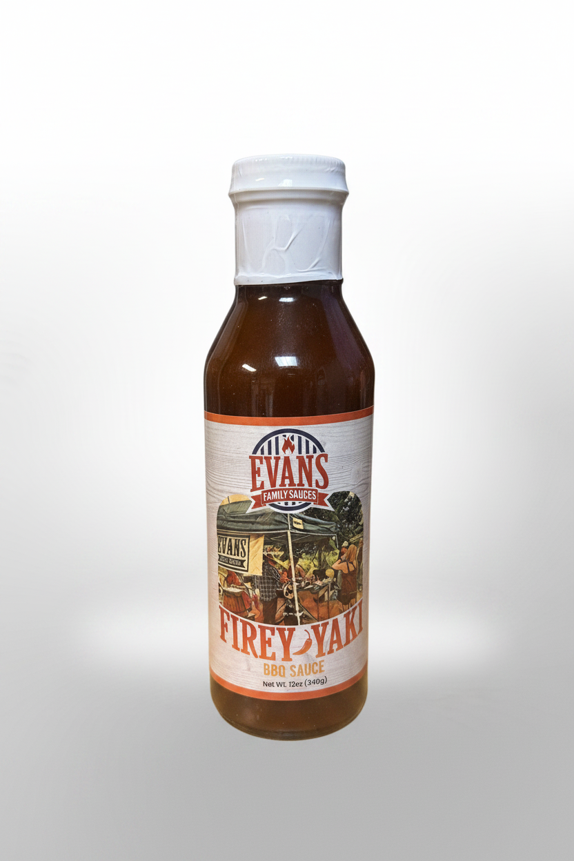 Firey Yaki BBQ Sauce - Studio Shot