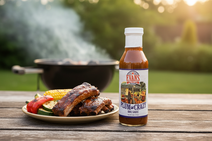 Plum Crazy BBQ Sauce - Lifestyle Grill Shot